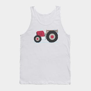 Blueprint Super Cool Tractor | Lilla The Lamb Tank Top